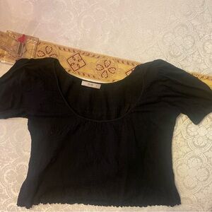 Prada Black Crop Top